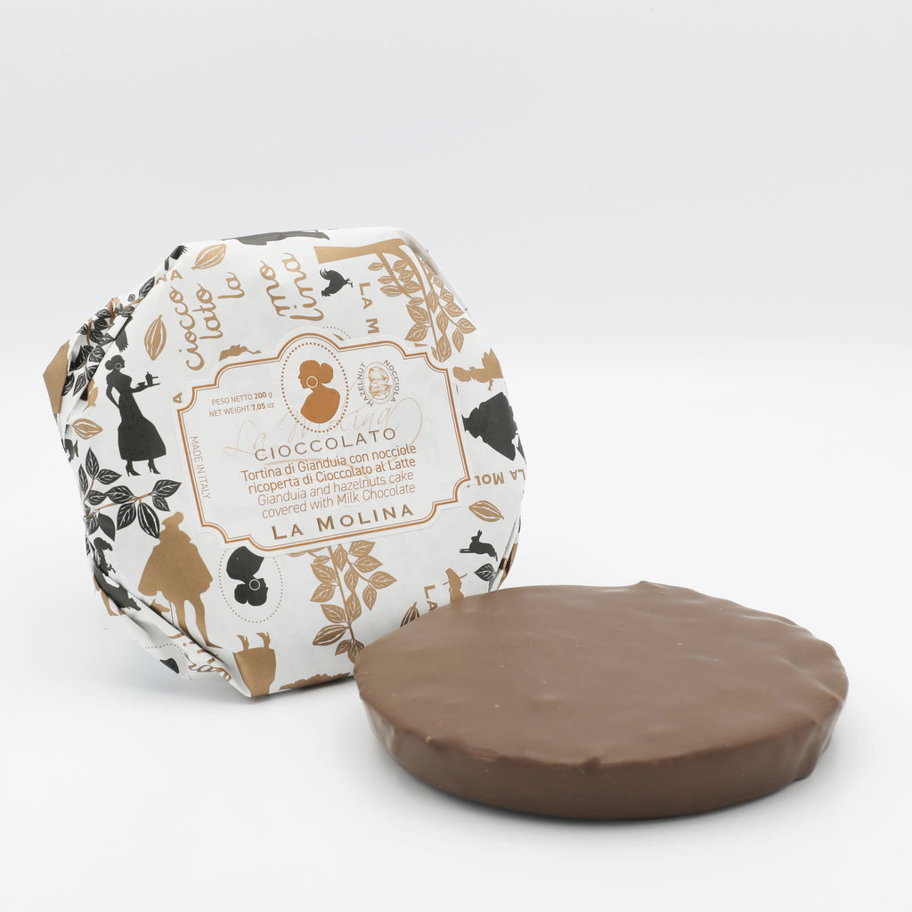 TORTINA GIANDUIA AL LATTE E NOCCIOLE 200G