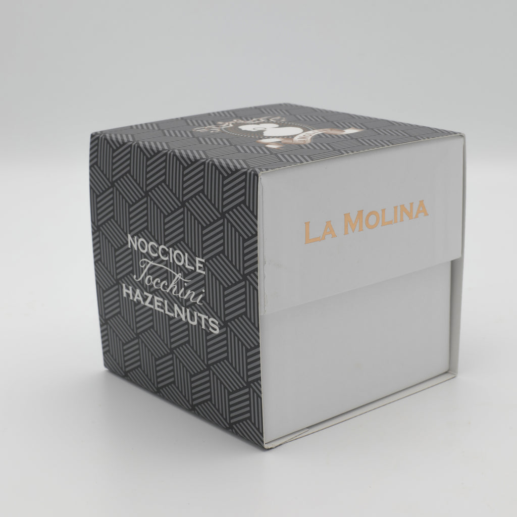 30 TOCCHINI INCARTATI GIANDUIA LATTE E NOCC SCATOLA CUBO