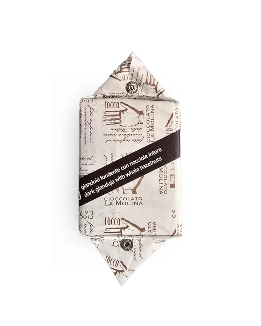 TOCCO GIANDUIA FONDENTE E NOCCIOLE 100 G INCARTATO