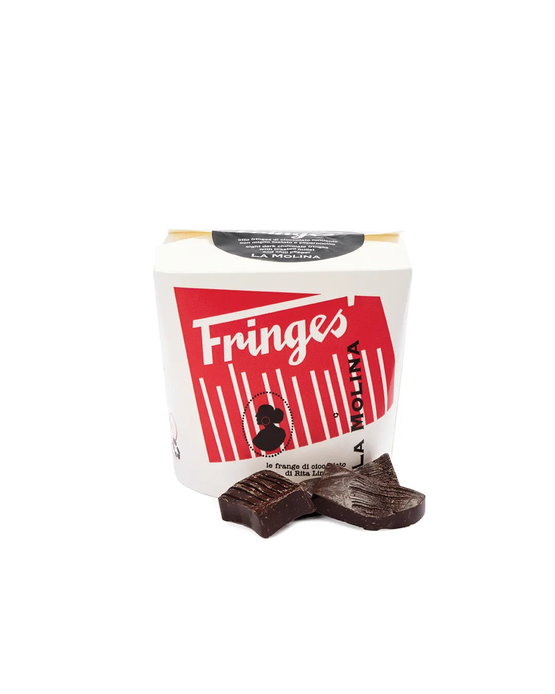 FRINGES TAKE AWAY-CIOC. FONDENTE MIGLIO PEPERONCINO 200G