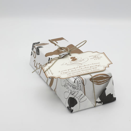 C'ERA UNA VOLTA 3 STRATI (GIANDUIA FONDENTE E BIANCO) 500 G