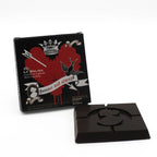 LOVE "HEART" DARK CHOCOLATE BAR 64% 40 GR