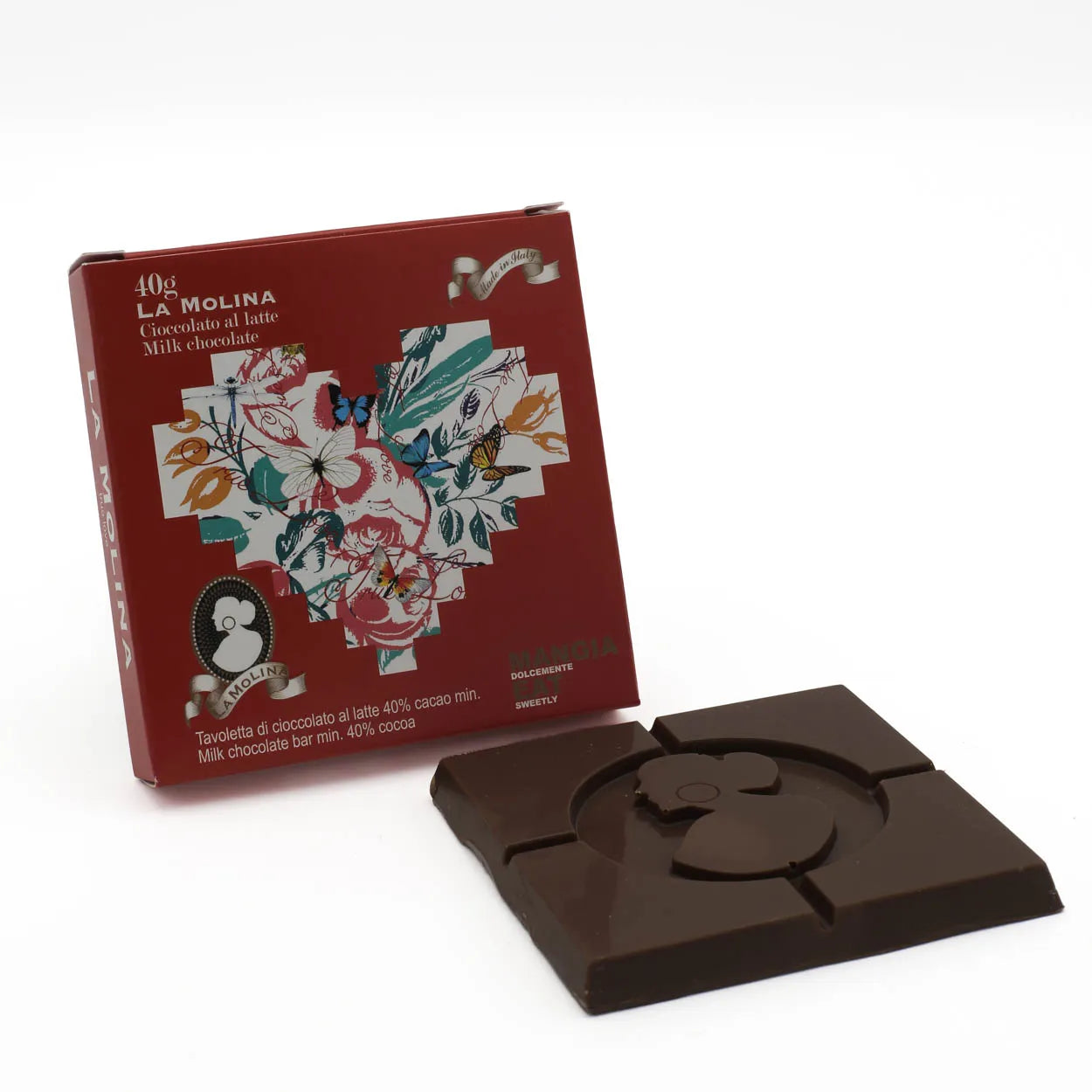 LOVE MILK CHOCOLATE BAR 40 GR "TRUE LOVE" MILK 40%