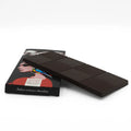 DARK CHOCOLATE BAR 100G FILLED WITH MILK GIANDUJA
