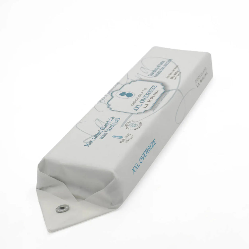 OVERSIZE XXL MILK GIANDUIA WITH WHOLE HAZELNUTS 250G WRAPPED