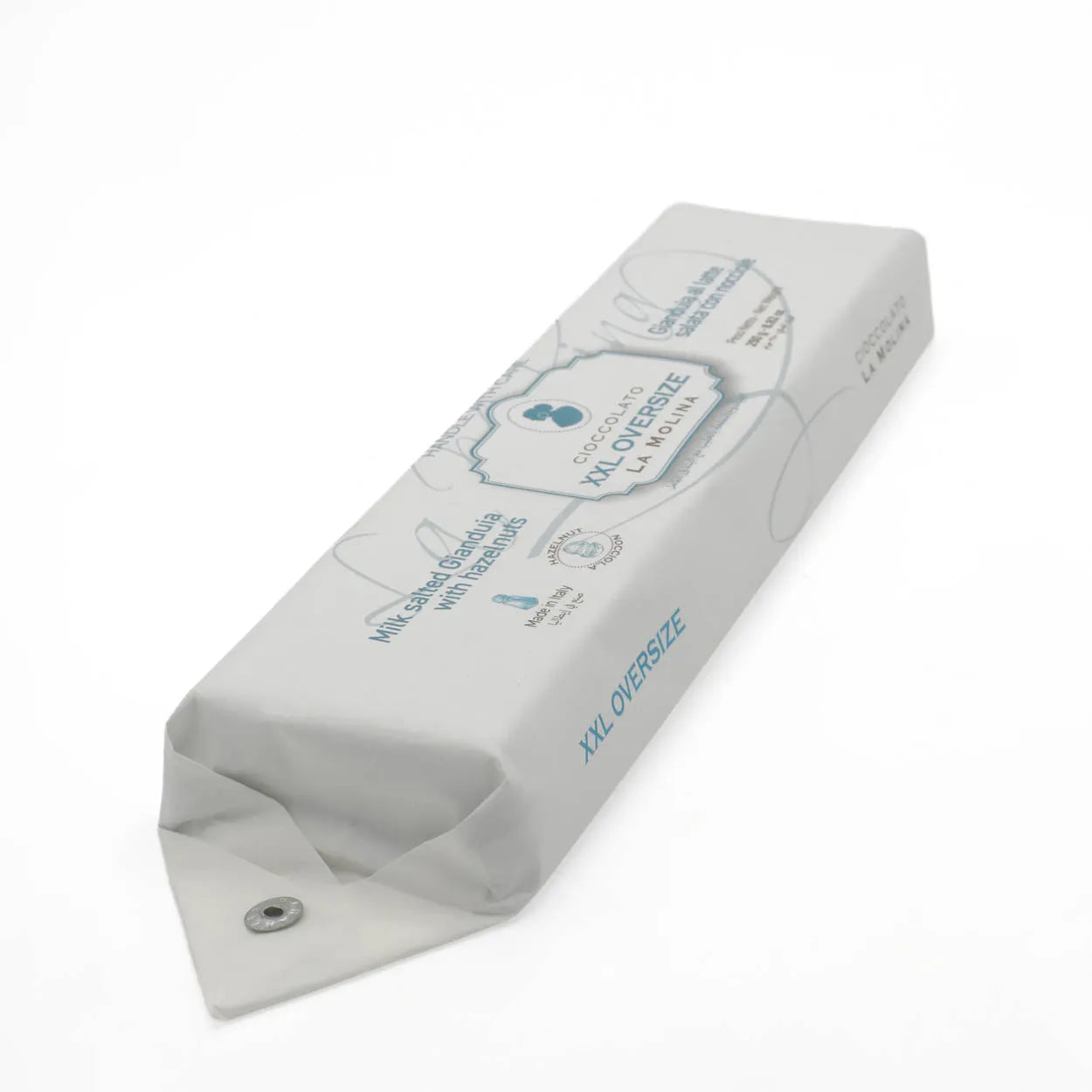OVERSIZE XXL MILK GIANDUIA WITH WHOLE HAZELNUTS 250G WRAPPED