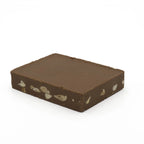 MILK CHOCOLATE AND SALTED ALMOND GIANDUIA SQUARE 100 GR WRAPPED