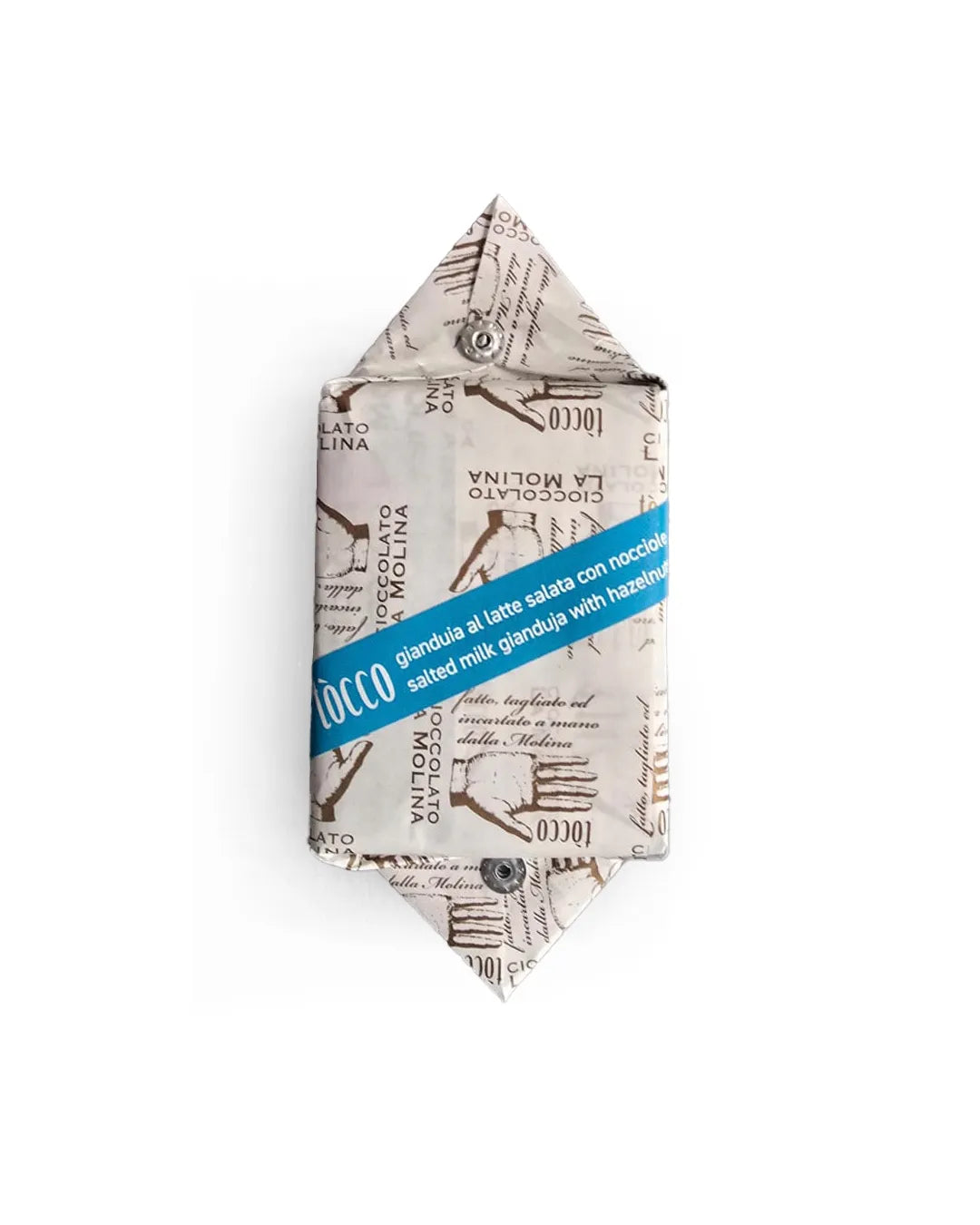 TOCCO GIANDUIA AL LATTE SALATA E NOCCIOLE INTERE 100G INCARTATO