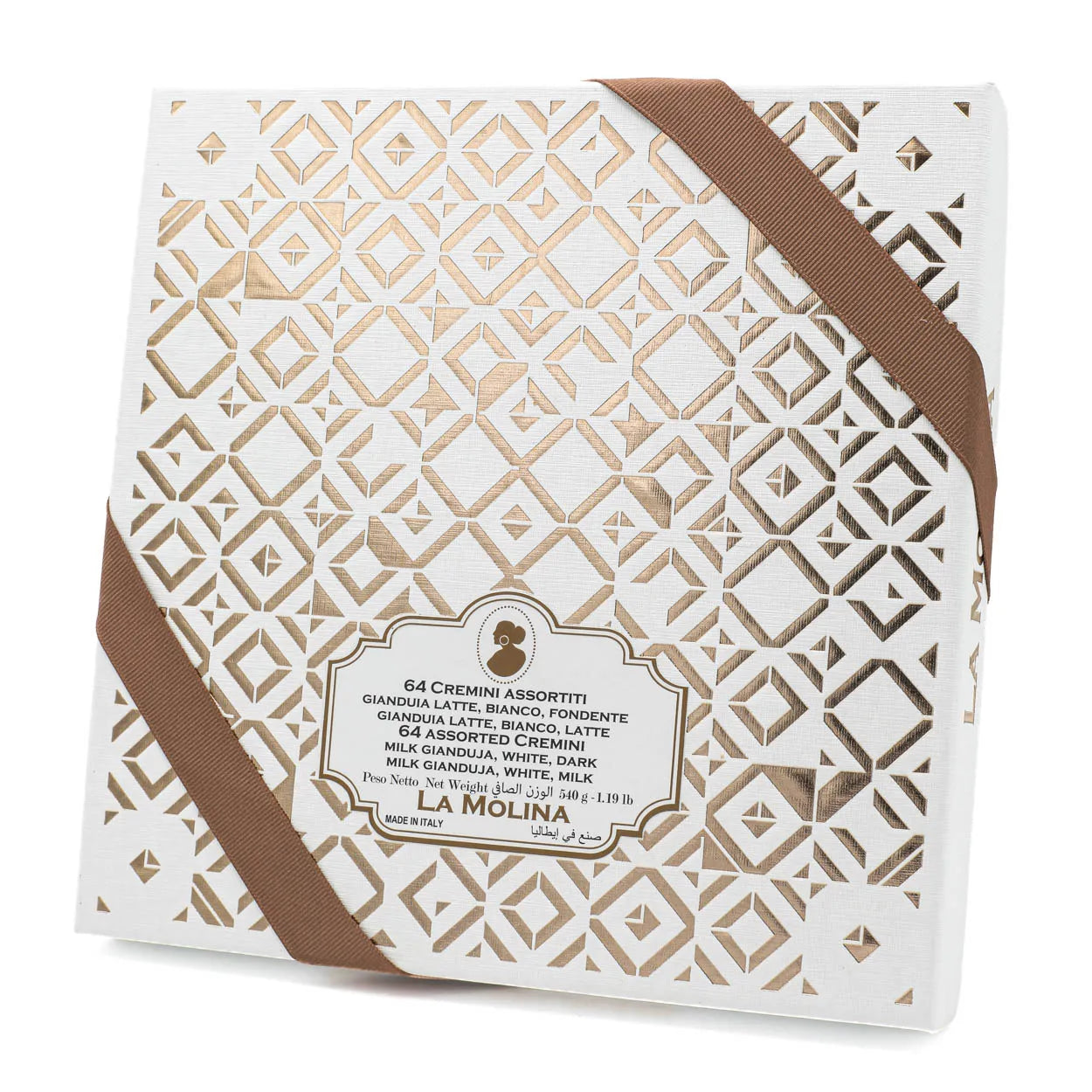 ASSORTED CREMINI CHECKERBOARD BOX 540 GR - MONDRIAN MANZONI
