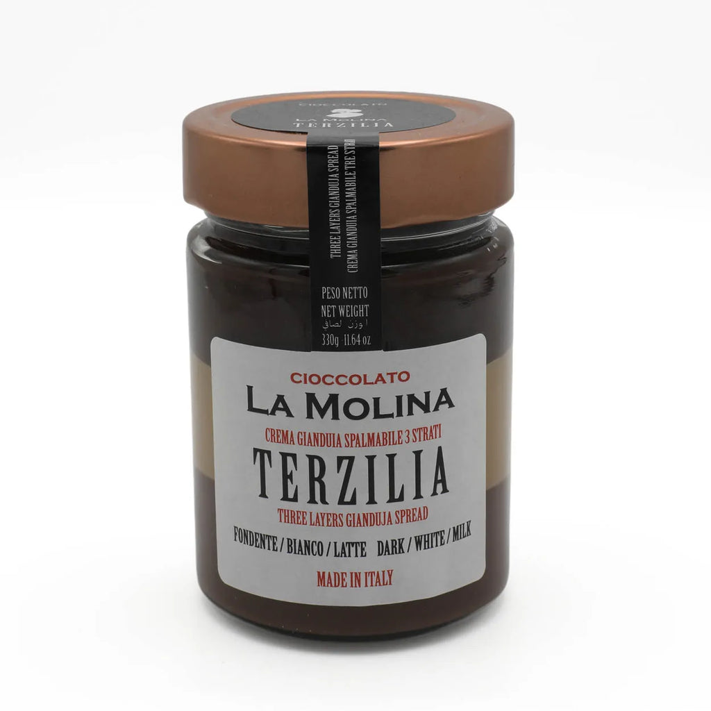 GIANDUIA SPREADABLE CREAM 3 LAYERS - TERZILIA 330 gr