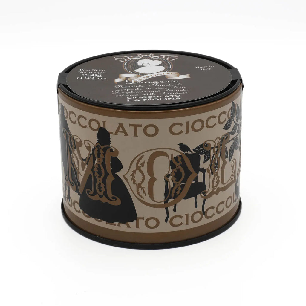 ASSORTED ALMOND AND HAZELNUT DRAGEES, 250 GR
