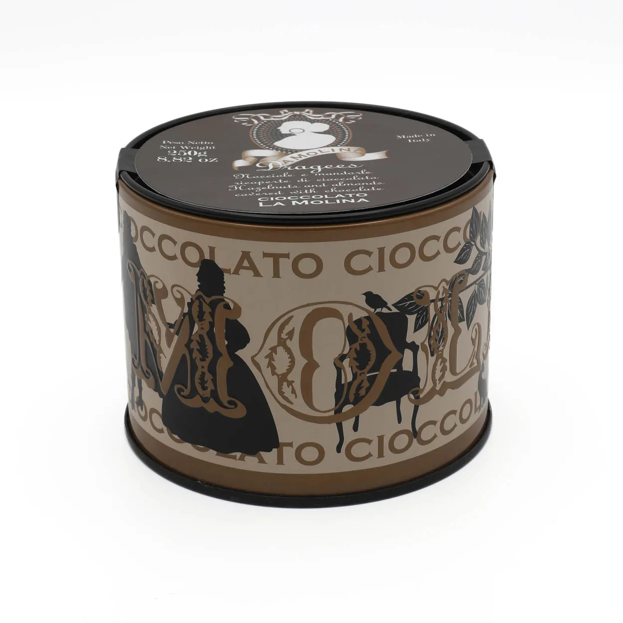 ASSORTED ALMOND AND HAZELNUT DRAGEES, 250 GR