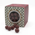 PGI DRAGEES COATED WITH RUBY CHOCOLATE IN BOX 250 GR