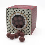 PGI DRAGEES COATED WITH RUBY CHOCOLATE IN BOX 250 GR