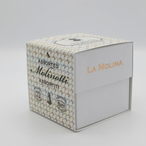 30 MOLINOTTI INCARTATI ASSORTITI 4 GUSTI SCATOLA CUBO