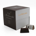 30 WRAPPED MOLINOTTI DARK CHOCOLATE CUBE BOX 335 G