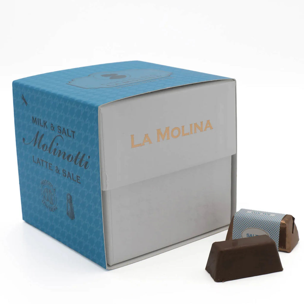 30 WRAPPED SALTED MOLINOTTI CUBE BOX 335 G