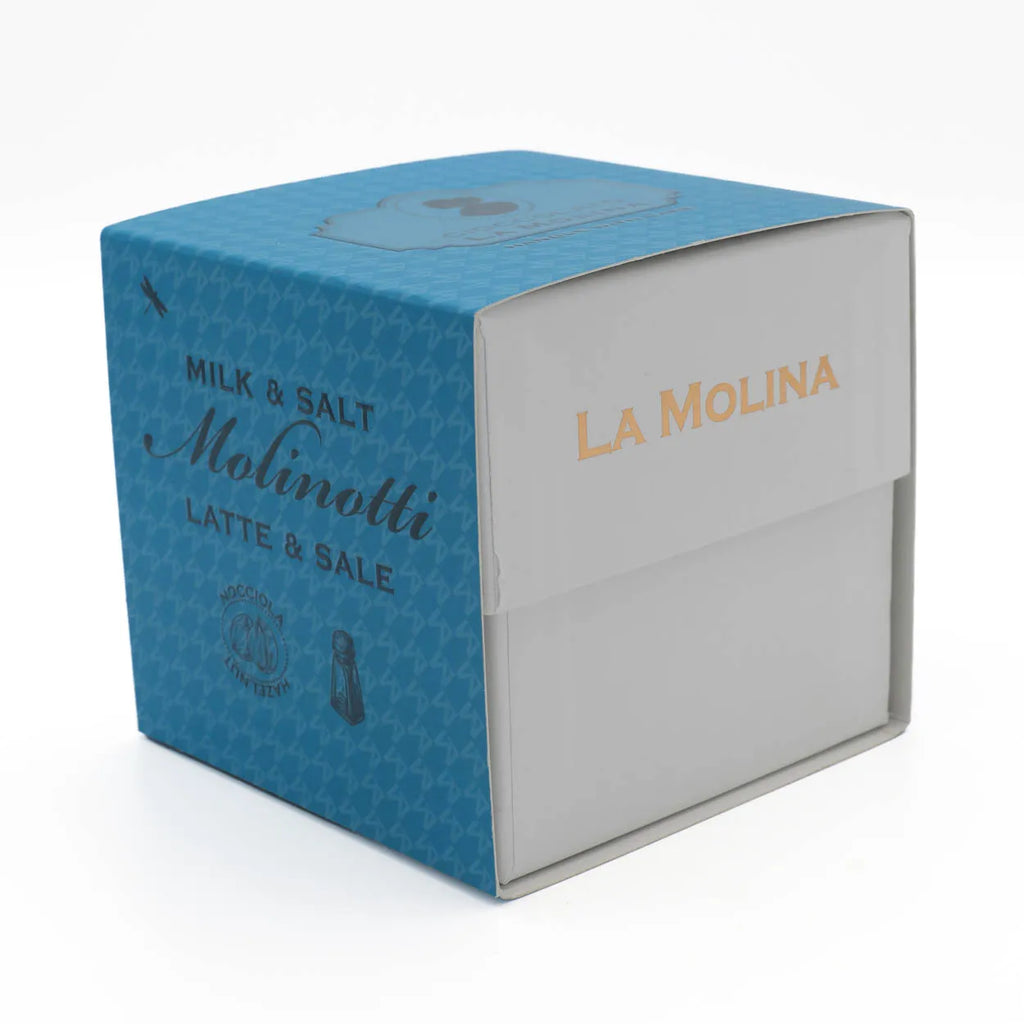 30 WRAPPED SALTED MOLINOTTI CUBE BOX 335 G