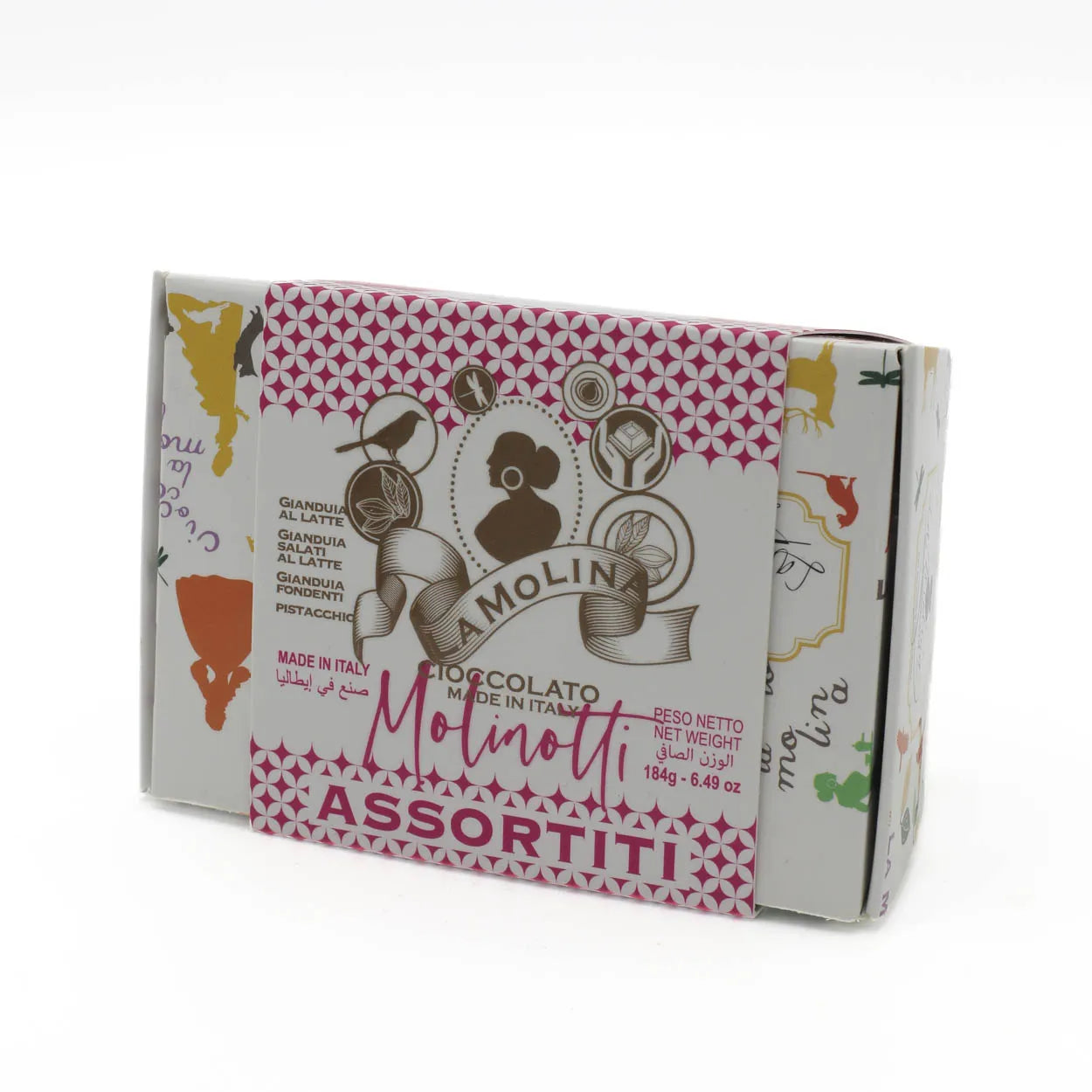 ASSORTED MOLINOTTI 16 PCS, 4 FLAVOURS 184 GR