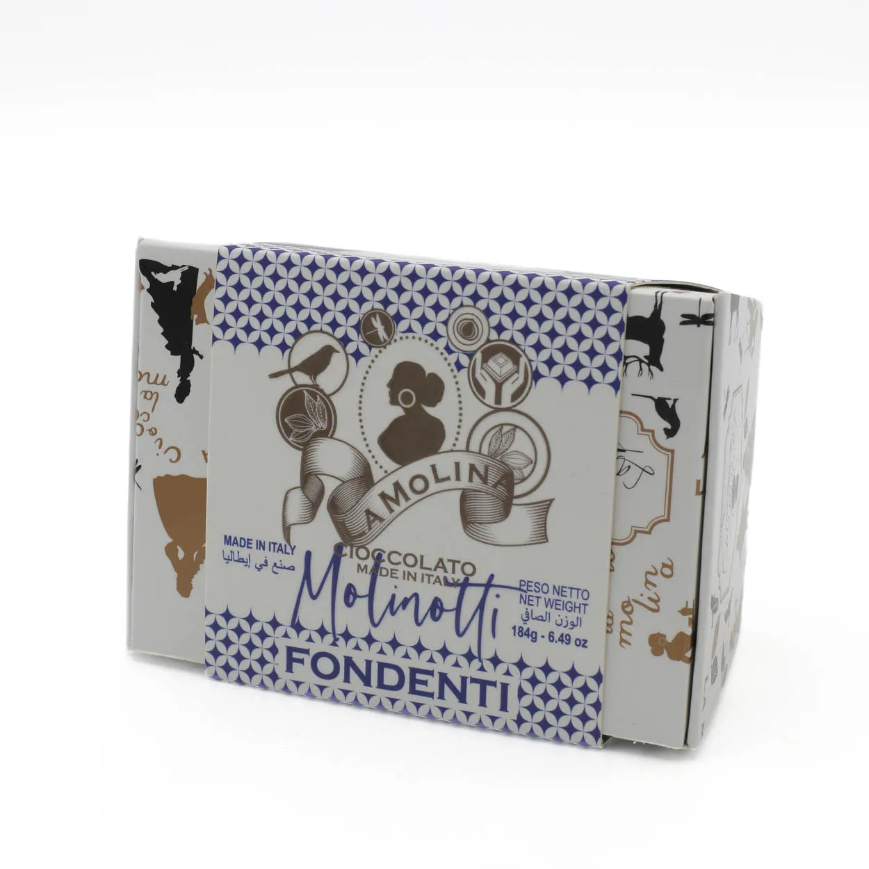 MOLINOTTI DARK CHOCOLATE 16 PIECES 184 GR