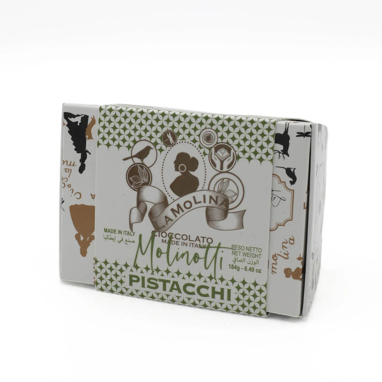 MOLINOTTI PISTACHIO 16 PCS 184 GR