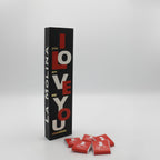 ASTUCCIO I LOVE YOU 12 CIOCCOLATINI LATTE 40% E CANNELLA 78G
