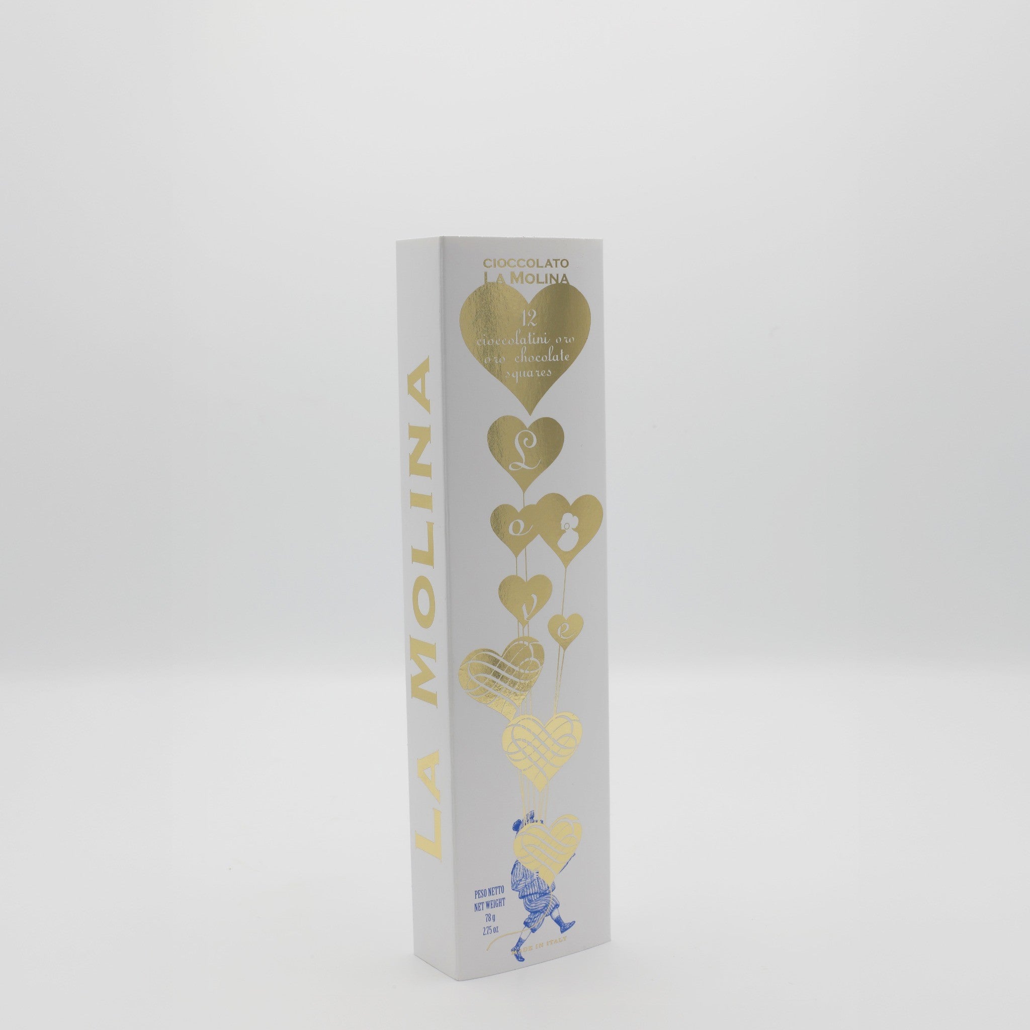 ASTUCCIO LOVE CHILD - 12 CIOCCOLATINI ORO 78 G