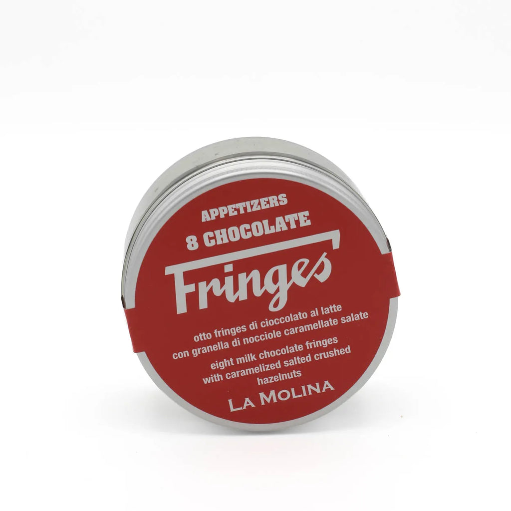 FRINGES 8 PIECES MILK CHOCOLATE AND SALTED HAZELNUTS 66 G