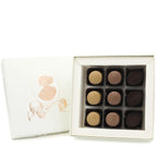 NINE ASSORTED PRALINES THREE FLAVOURS 105g