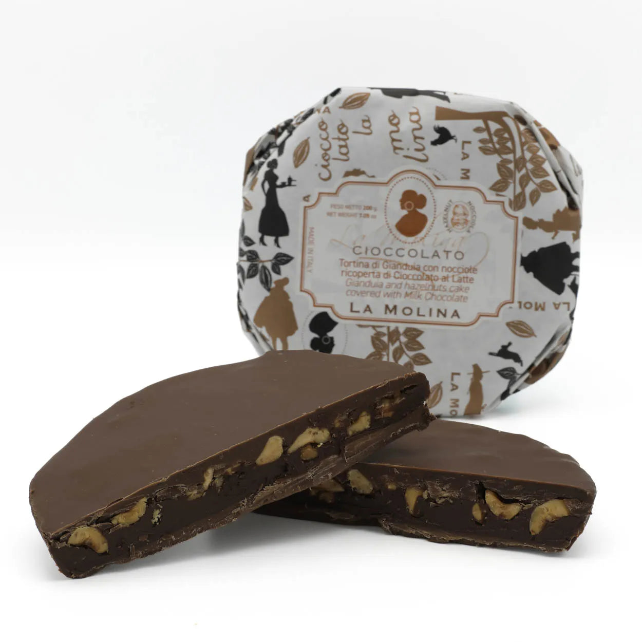 MILK AND HAZELNUT GIANDUIA CAKE 200G
